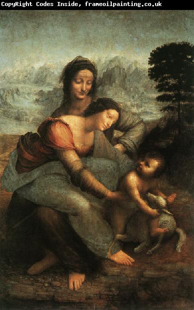 LEONARDO da Vinci The Virgin and St Anne (mk08)